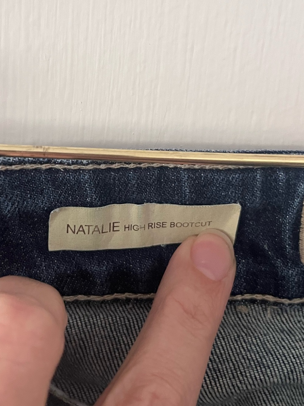 Kut from the Kloth Natalie High Rise Bootcut Jeans Embroidered Flap Pockets 6 - Picture 5 of 14